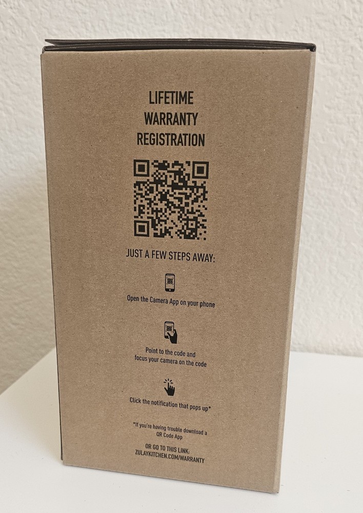 Zulay White & Gray Cheese Grater