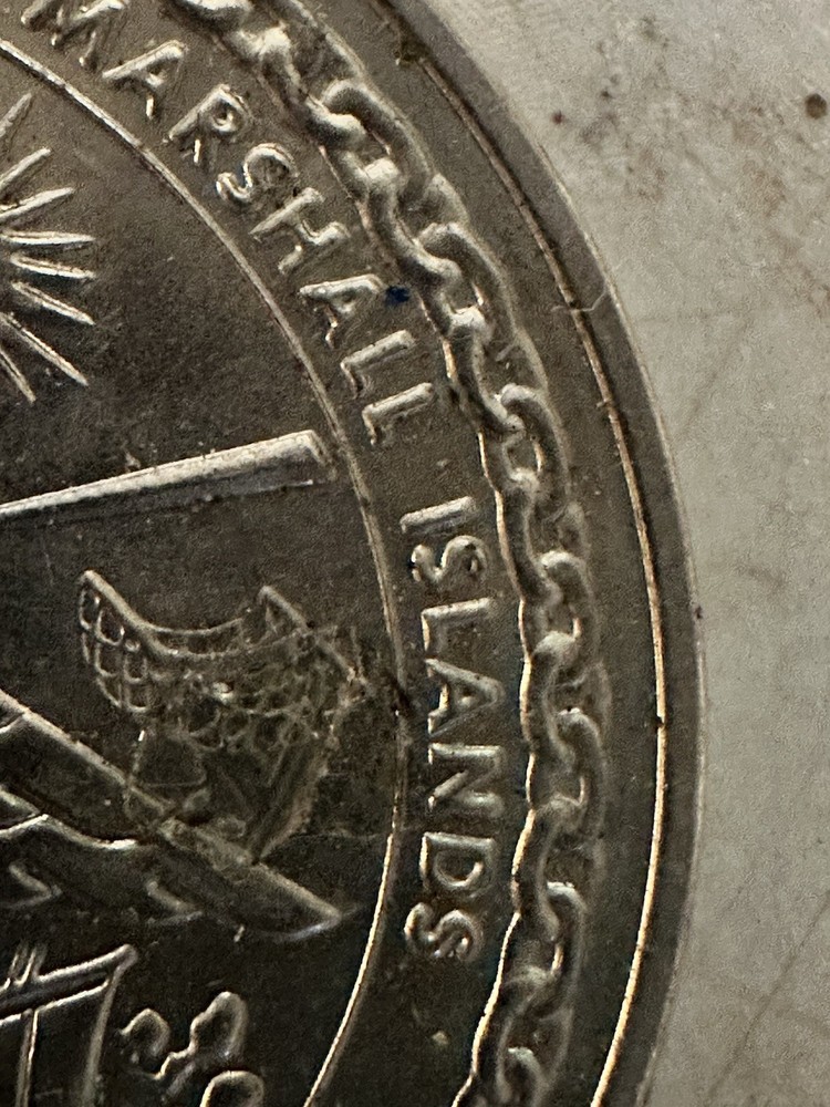 Marshall Islands $5 Space Shuttle Discovery Silver Coin 🚀 Proof-Style