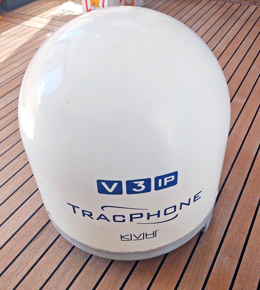 KVH Tracphone Mini-VSAT V3-IP V3ip Working Antenna Replacement