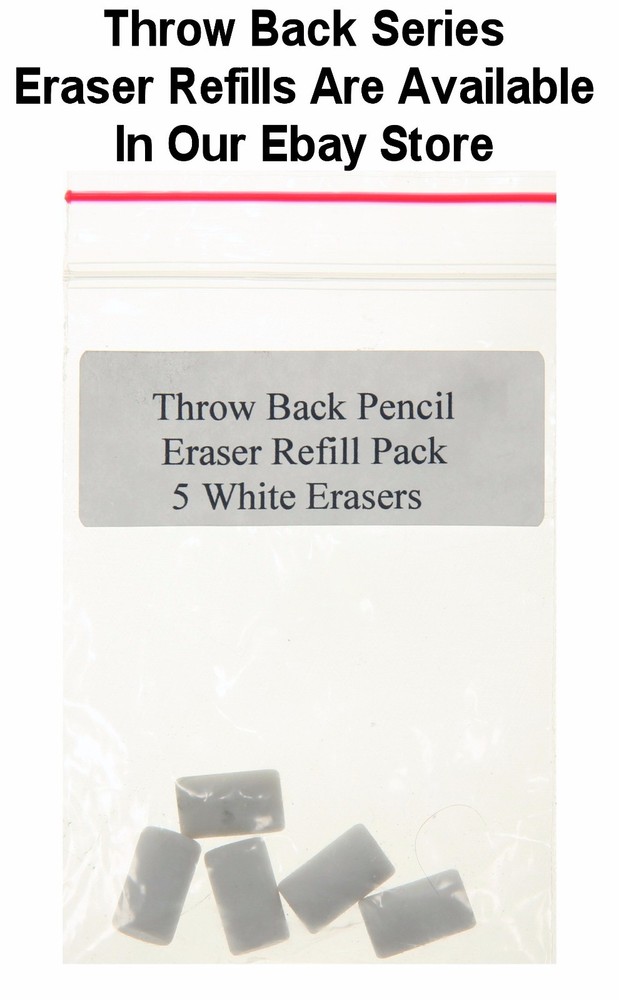 Throw Back Series 2mm Pencil Lead Refill Pack / 4 Tubes with 20 Leads