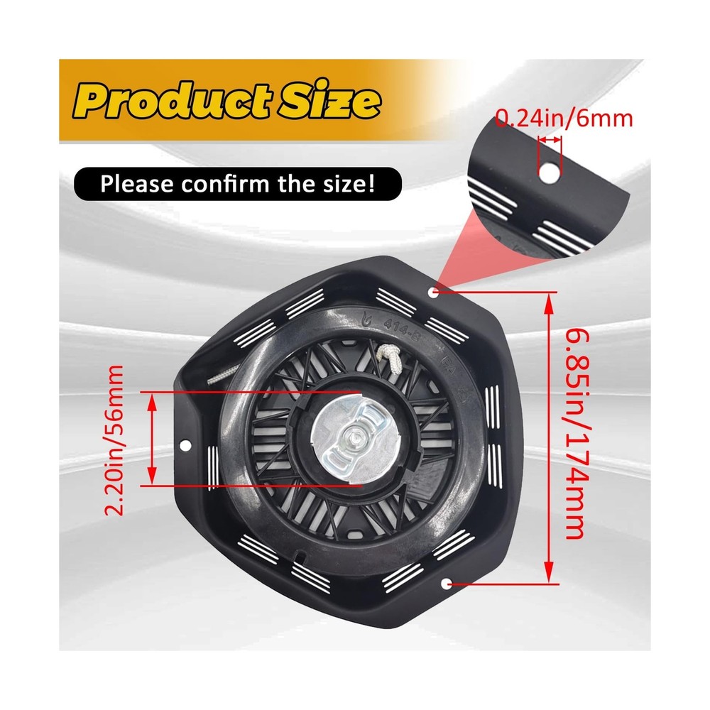 WOTIAN Pull Start Assembly Compatible with Champion 389cc 420cc 439... Fast Ship