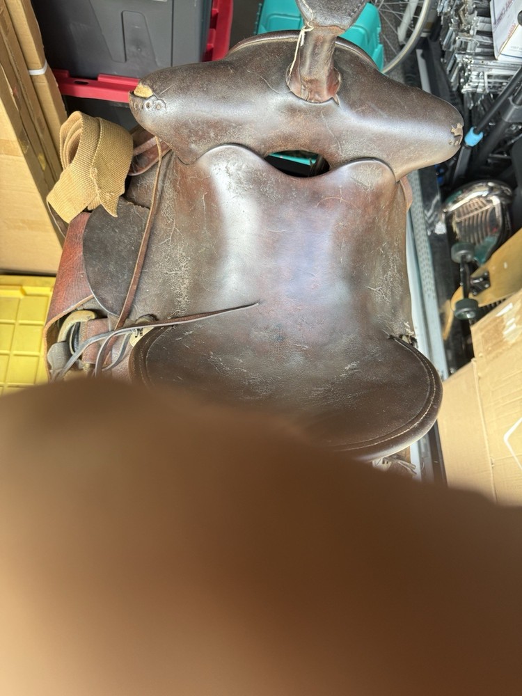 Mexican Made Horse Saddle Vintage
