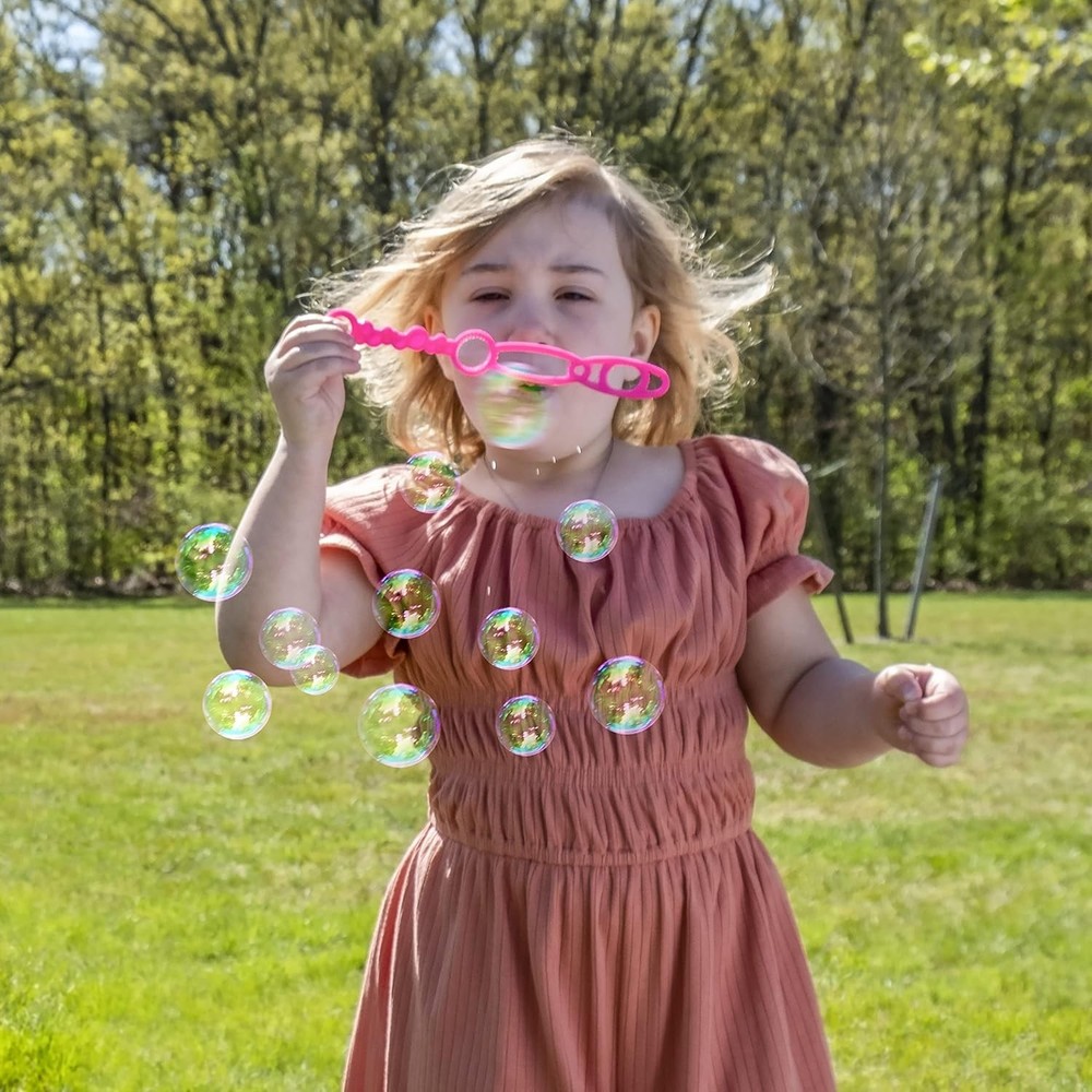 Fubbles 64oz Non-Toxic Bubble Solution - Safe Refill for Bubble Toys & Machines