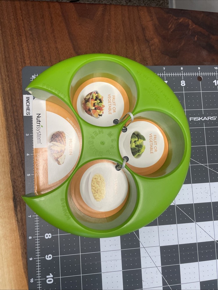 NEW Nutrisystem Meal Measure Device-Green-Portion Control Tool (H)