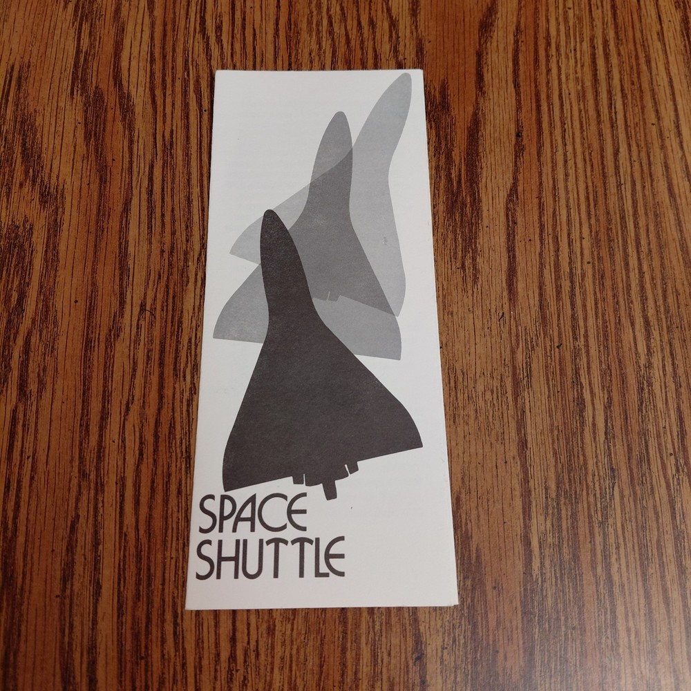 Vintage NASA Space Shuttle Brochure 1972