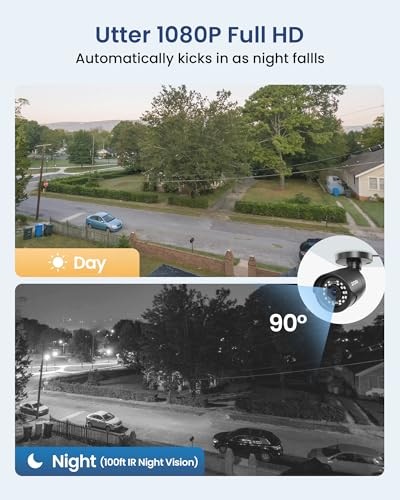 8CH 5MP 3K Lite Surveillance Wired Security Camera System with AI 8CH-4CAM-0TB