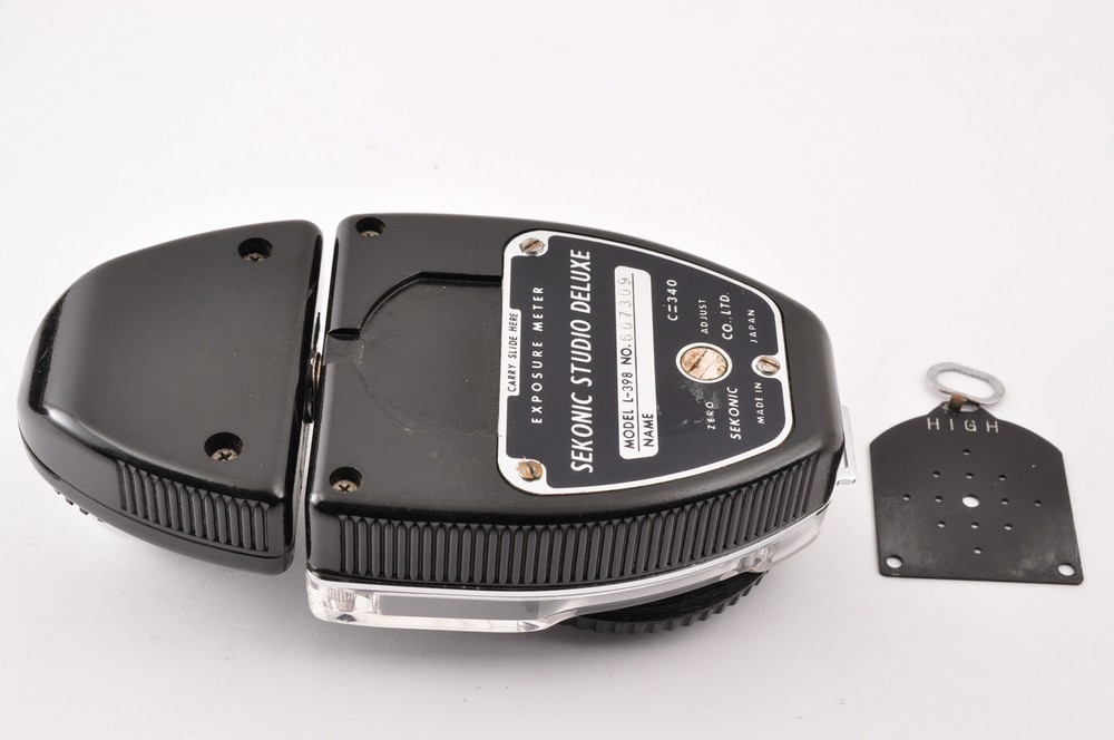 MINT SEKONIC STUDIO DELUXE MODEL L-398 Light Meter Fast delivery