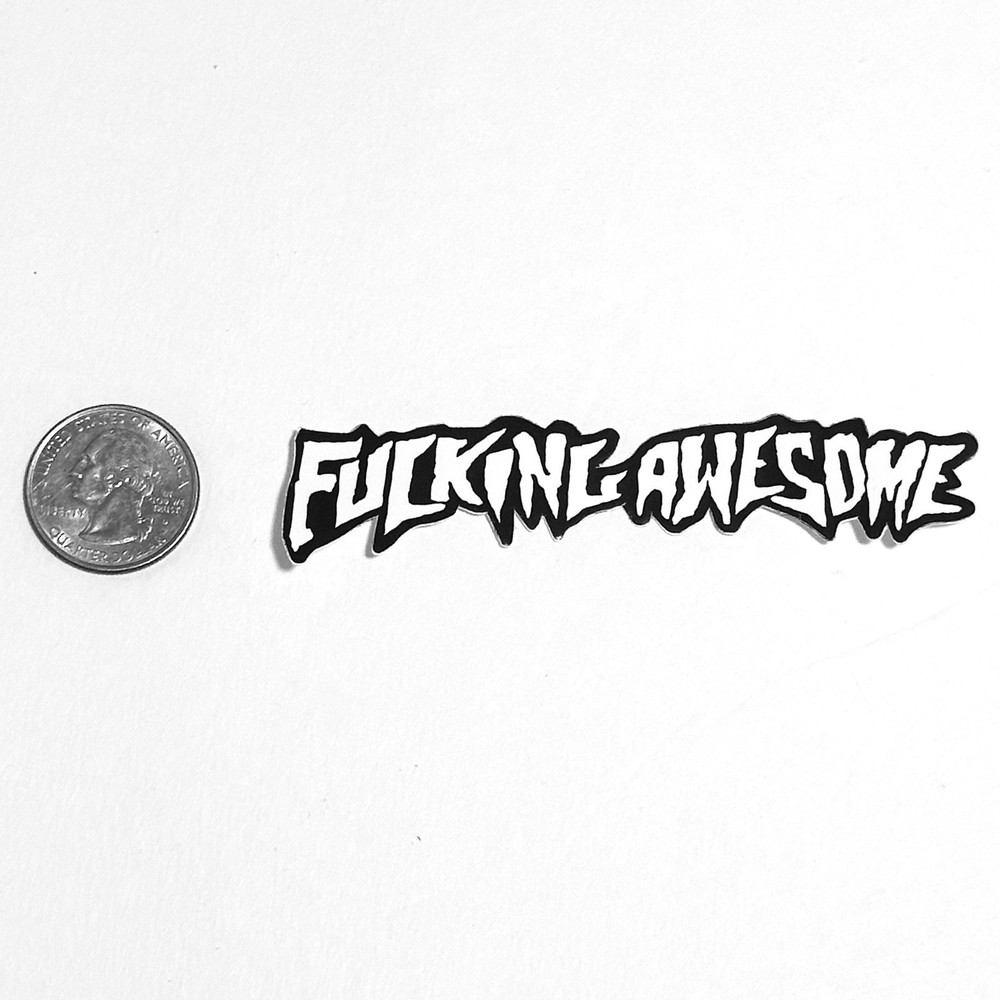 FA F*cking Awesome Mini Logo Sticker