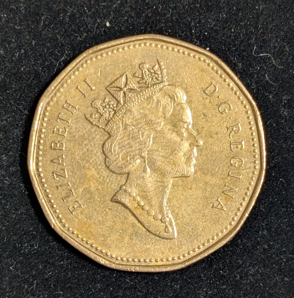 1996 Canada 1 Dollar Circulated KM# 186