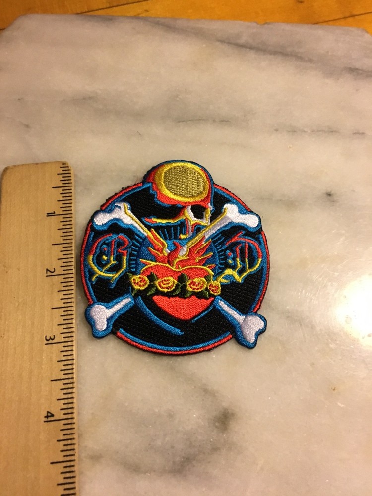 GRATEFUL DEAD IRON ON PATCH