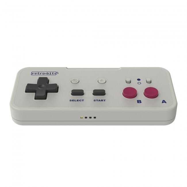 Retro-Bit Origin8 2.4 GHz Wireless Controller for Nintendo NES/Switch/PC Gray