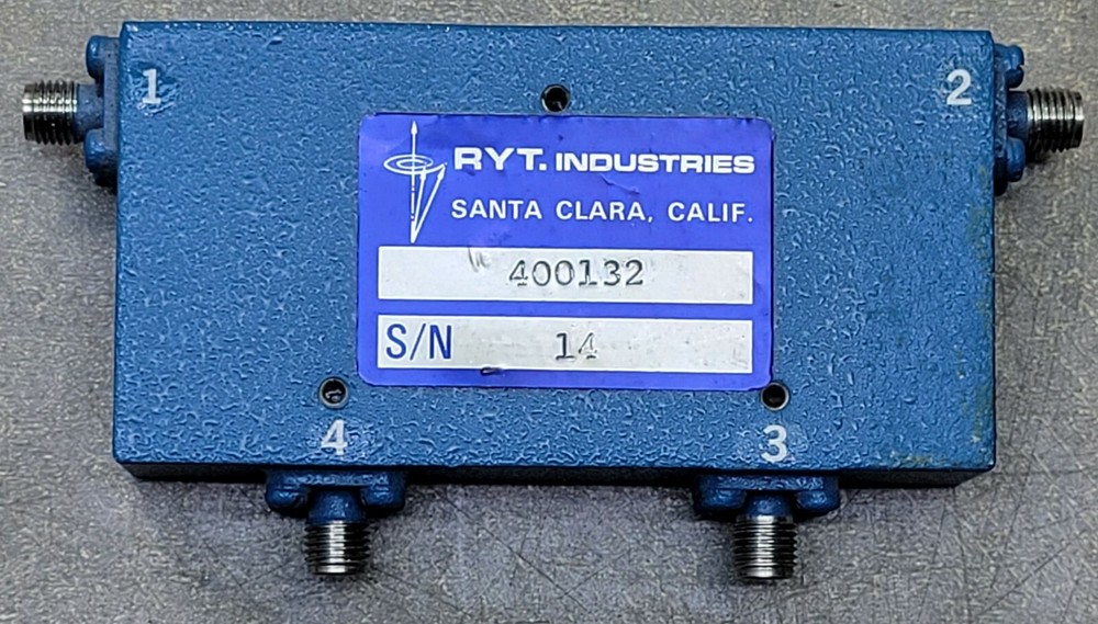 RYT. Industries isolator 400132.