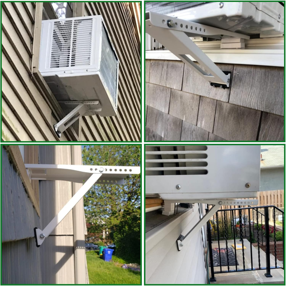 Window Air Conditioner Mounting Support Bracket, Universal AC Unit Window New