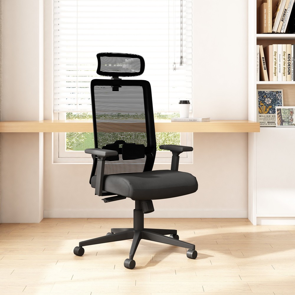 Boss Mesh Task Chair w/Headrest MODEL # B6036-HR