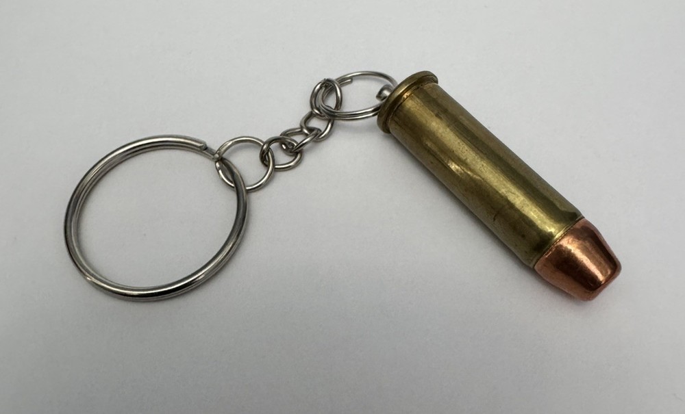 .38 Special Bullet Key Chain / Zipper Pull (Brass)