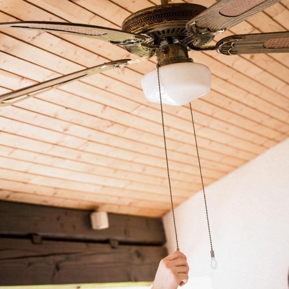 Ceiling Fan Pull Chains 13.6 Inches Fan Pulls 2 Pcs Ceiling Fan Pull Cord Fan Pu
