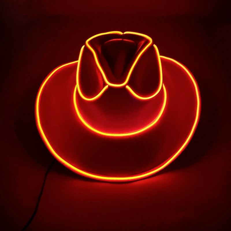 Western LED Cowboy Hat