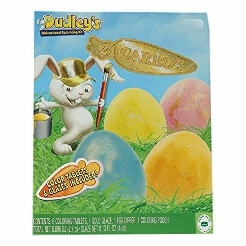 Easter Egg Dye Bundle - 24 Carrots Dye Kit w/ Bunny Egg Dipper Tong