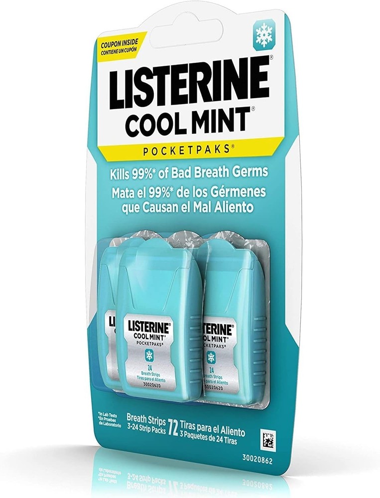 Gingivitis-Fighting Mint Strips 12 Pack