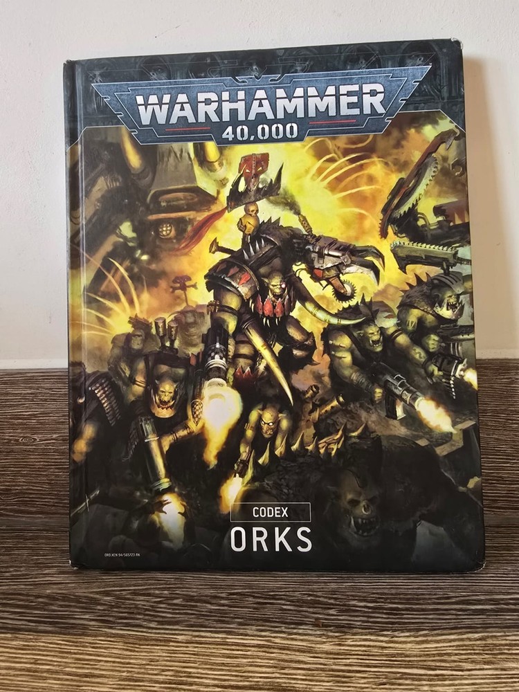 Warhammer 40k Codex: Orks 9th Edition Hardback Book Games Workshop 2021