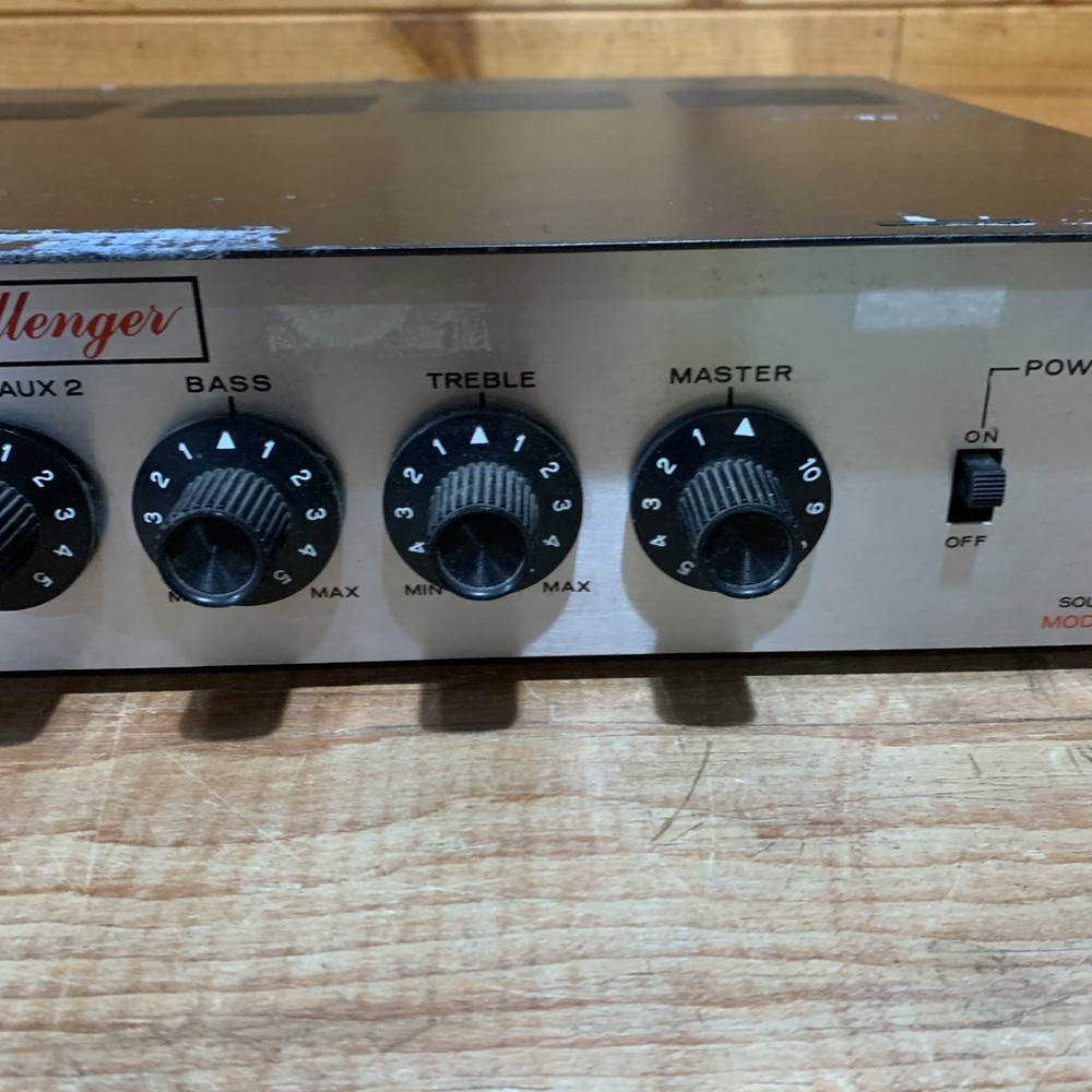 Vintage Bogen Challenger Model: C-35 Amplifier Untested #504