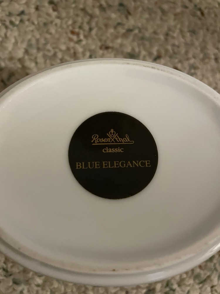 Rosenthal Blue Elegance Sugar Bowl Ceramic China