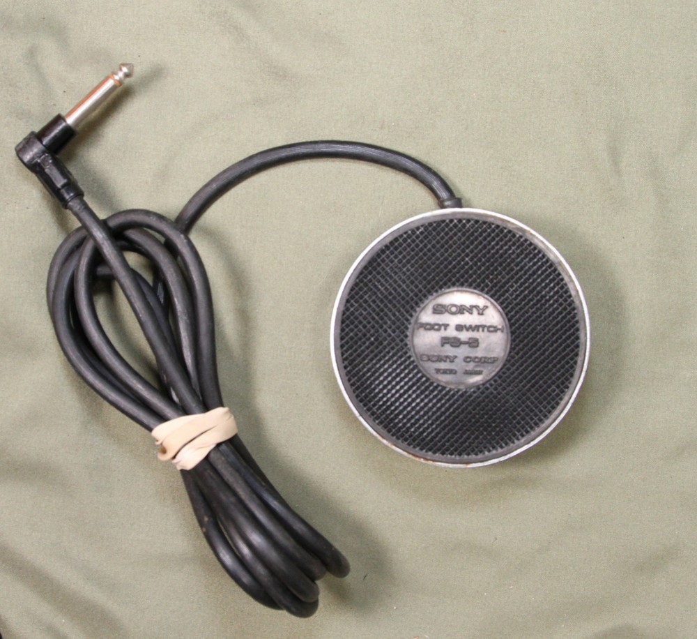 Sony Foot switch FS-5 - Diction machine power switch