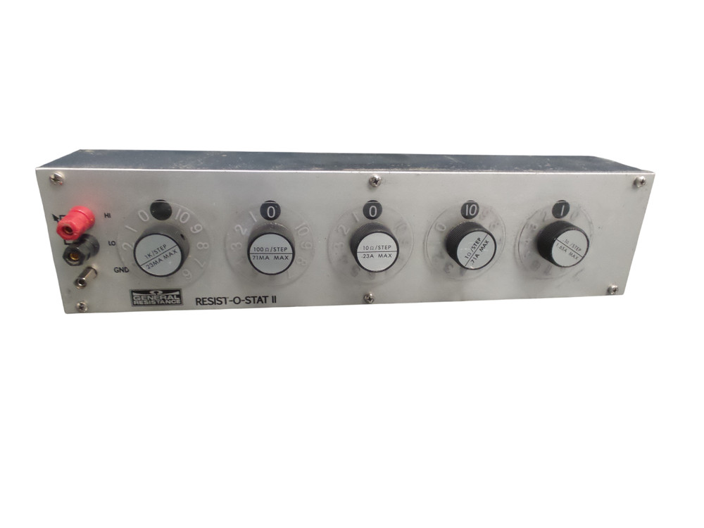 General Resistance  RDS53-M Resist-O-Stat II Decade Box