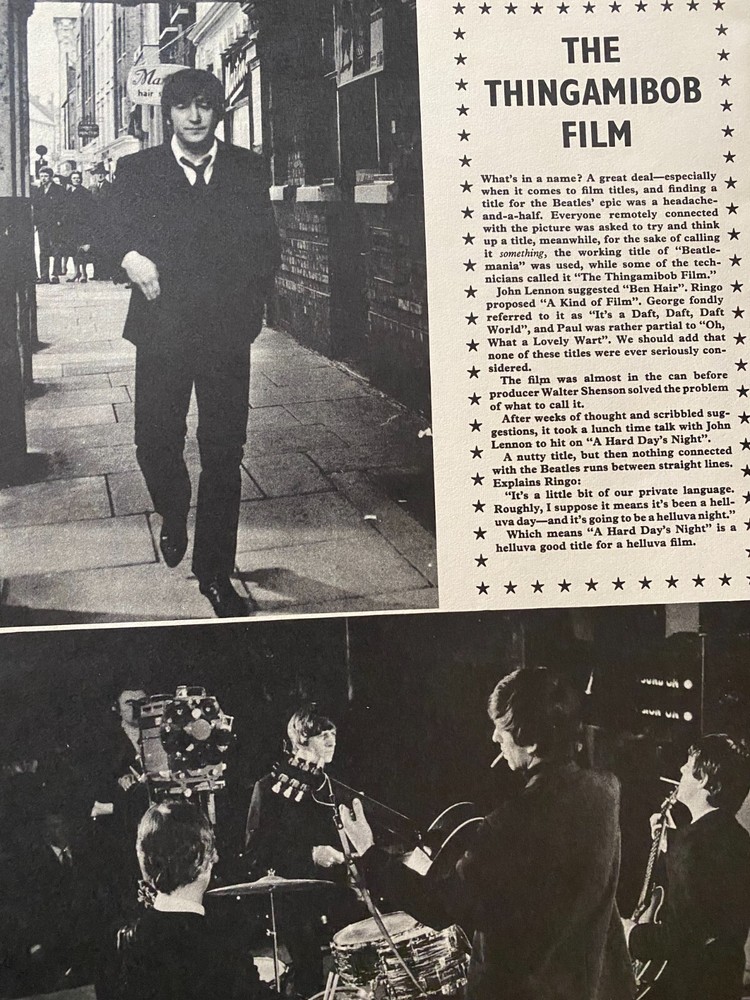 The Beatles, Full Page Vintage Clipping