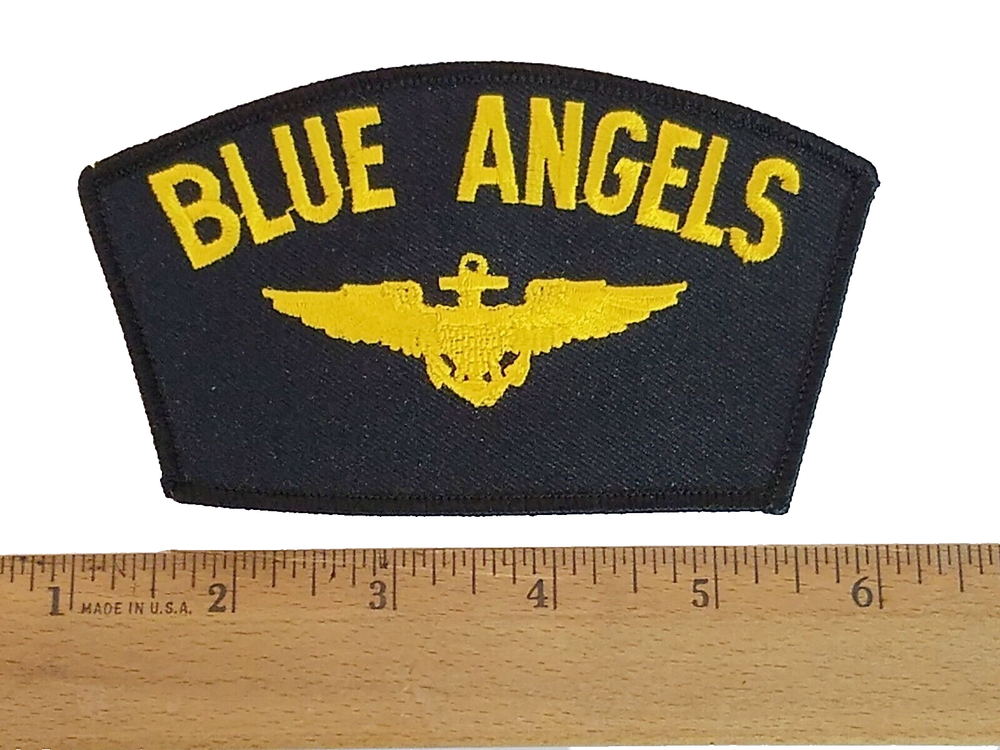 Blue Angels US Navy Patch Flight Demonstration Squadron NEW Embroidered