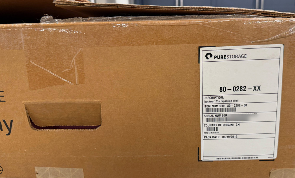 PureStorage Expansion Shelf (80-0282-XX)