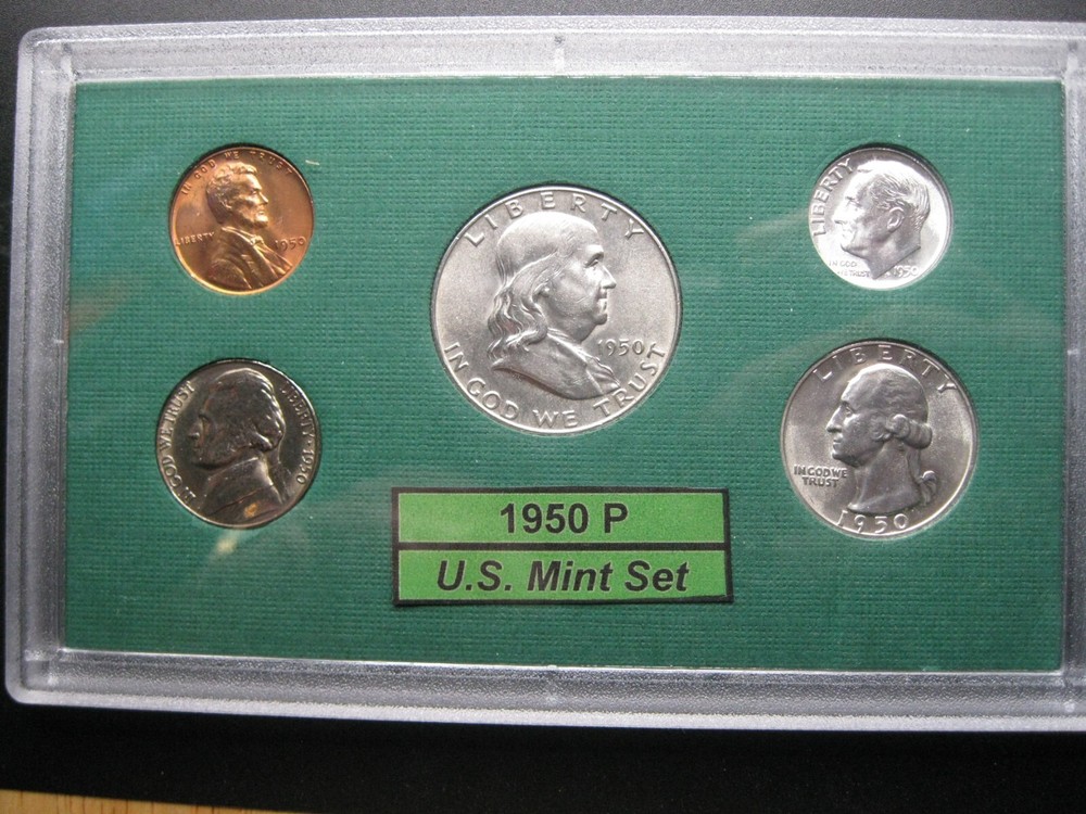 1950 P US Mint Set Brilliant Uncirculated!