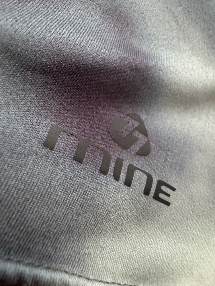 Burton Mine77 Midweight First Layer Top (Blue / Grey / Green) LARGE - USED