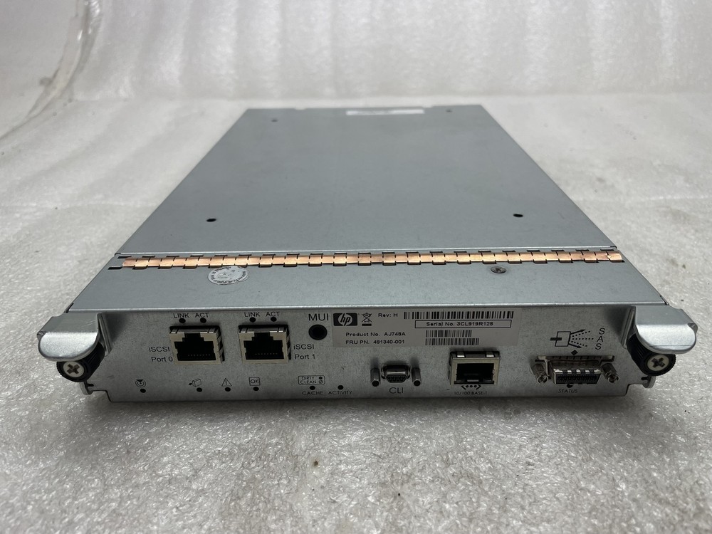 HPE AJ748A Smart Array RAID iSCSI Controller Dual Port for MSA2000i