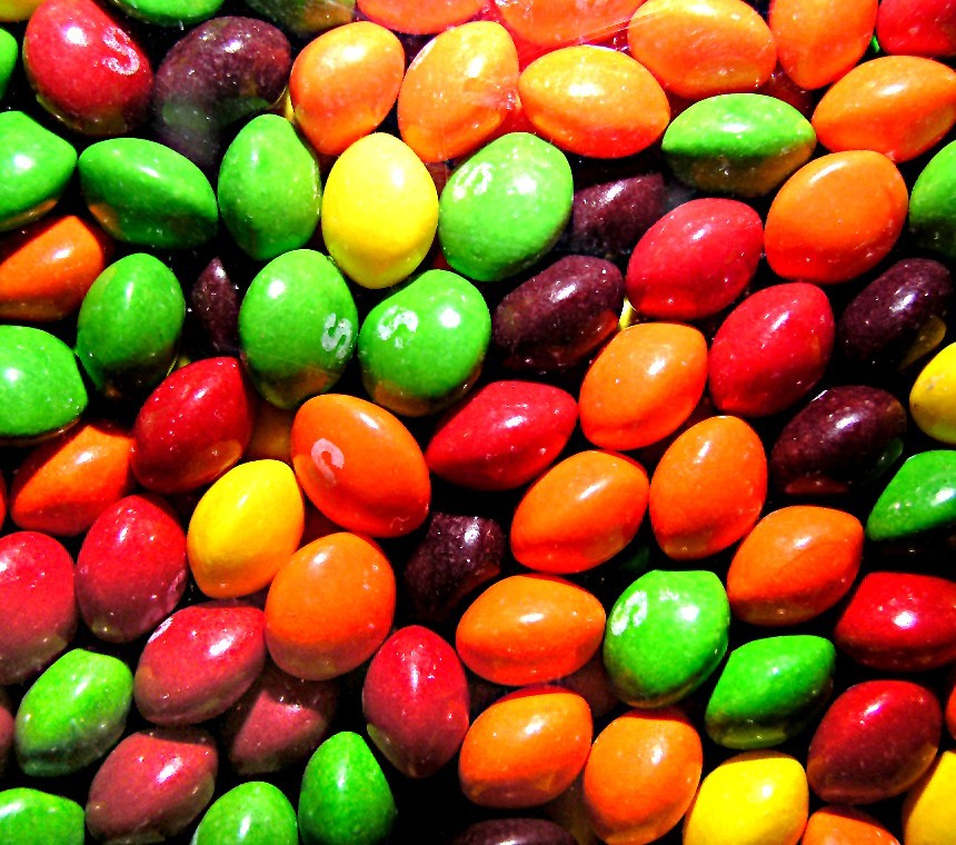 Rainbow SKITTLES 10 Pounds Bulk Vending Machine Fresh Candy New Candies