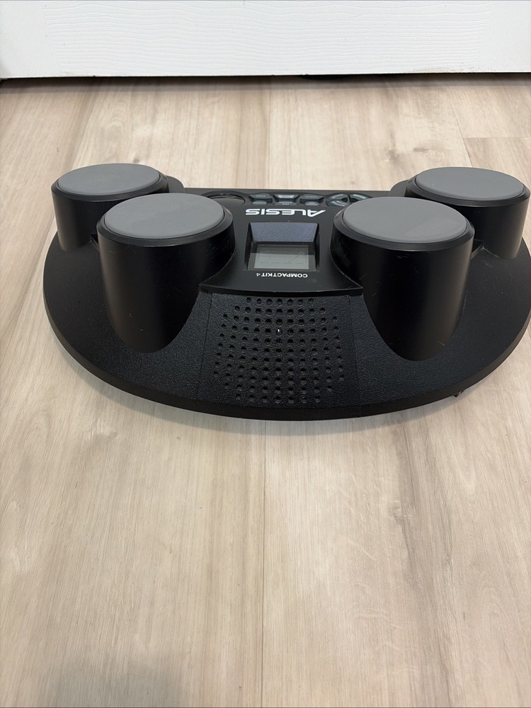 Alesis CompactKit 4 Tabletop Electronic Drum Kit. Tested And Working