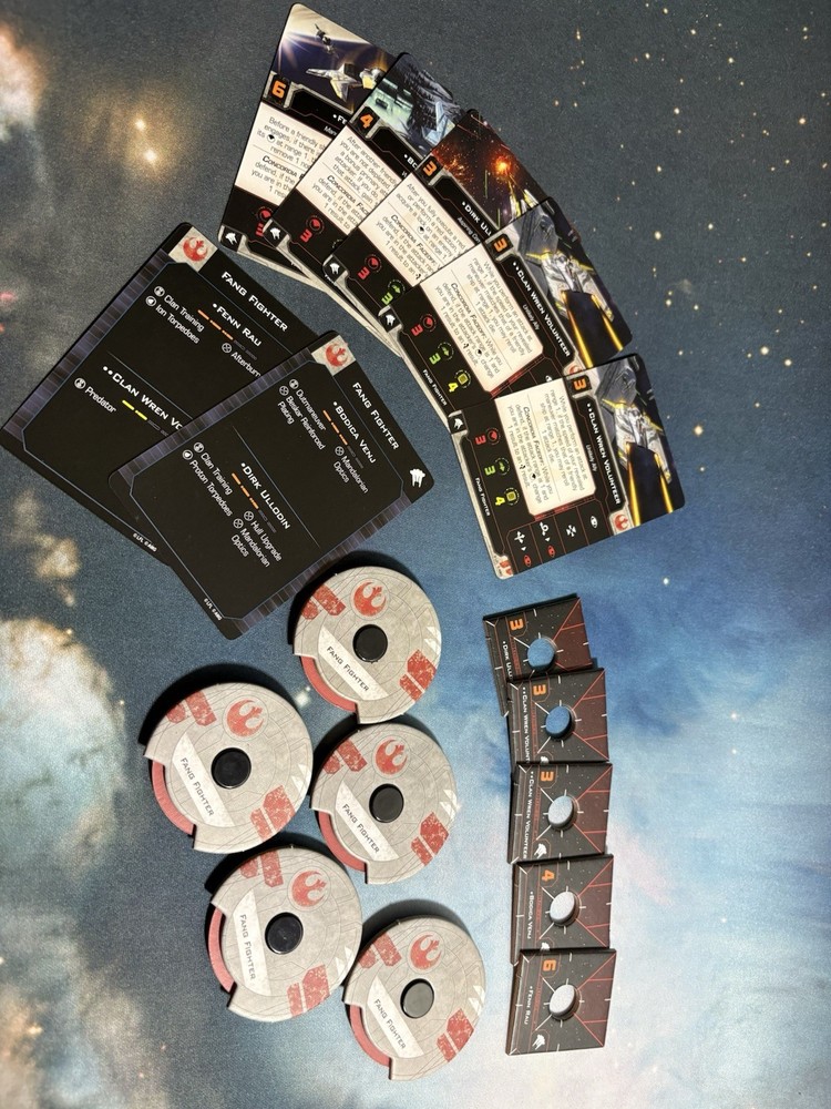 X-wing Miniatures Rebel Fang Upgrade Kit