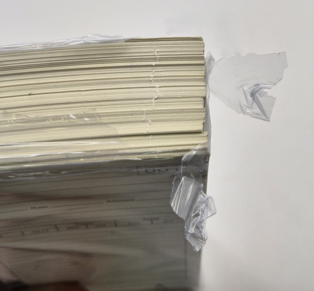 Acroprint Totalizing Time Card ES1010 100pcs NOB