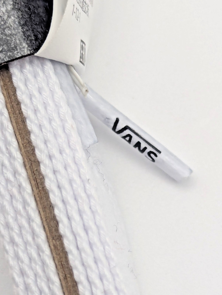 Vans 36" Flat White Shoe Laces – Authentic Vans Replacement Laces – New