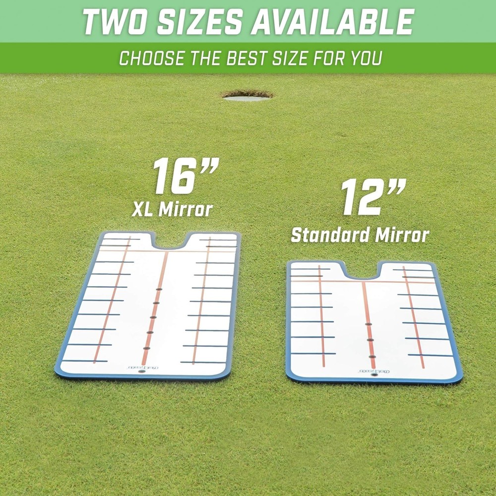 Golf Putting Alignment Mirrors - Designed by Golfers for Golfers