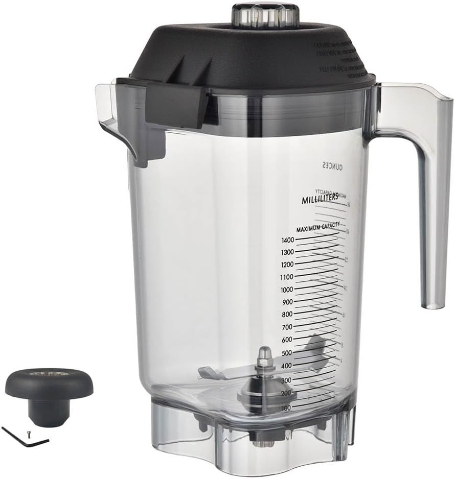 EastFune for Blenders 48 oz Advance Container, replace Touch Standard, Clear
