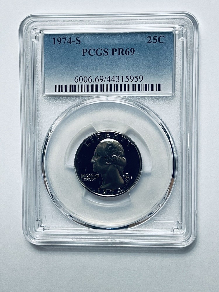 1974-S Washington Quarter PCGS PR69