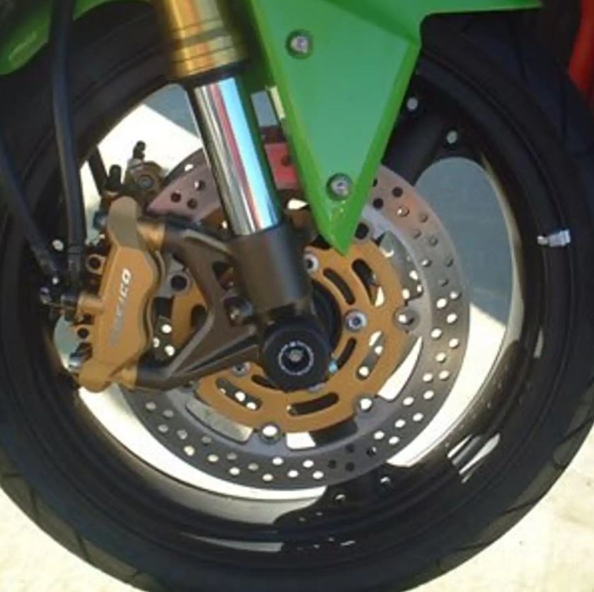 R&G Fork Protectors Black Kawasaki ZX9-R E1 2000 - 2002