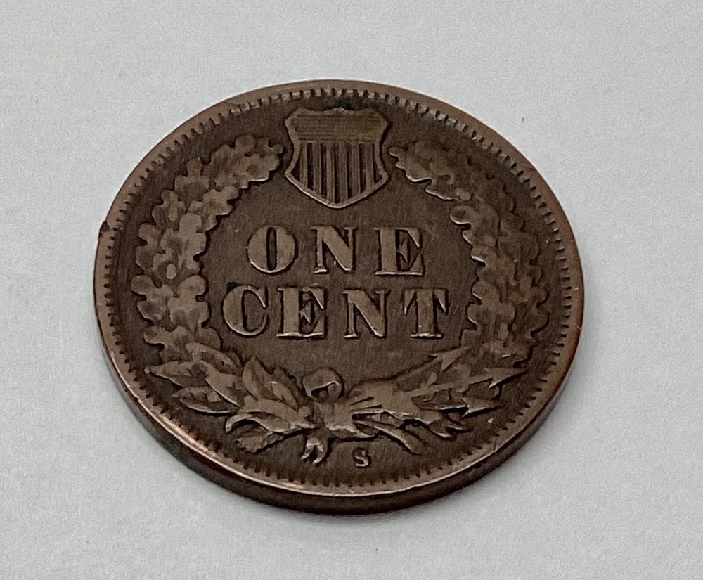 1908-S Indian Head Cent (B)