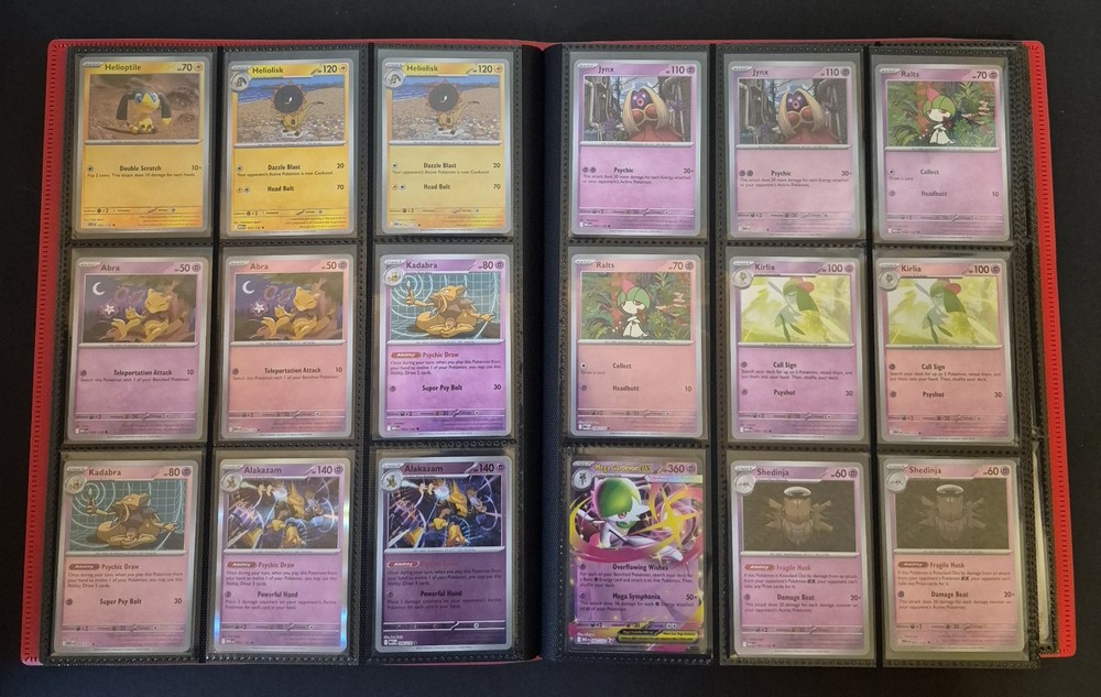 Mega Evolution 100% Complete Master Base Set with C/UC/H/RH & EXs