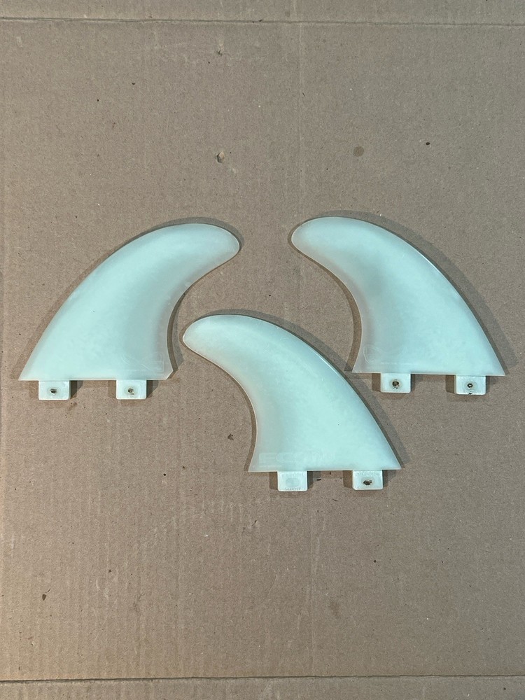 FCS M3 Natural Glass Flex Tri-Fin Set S