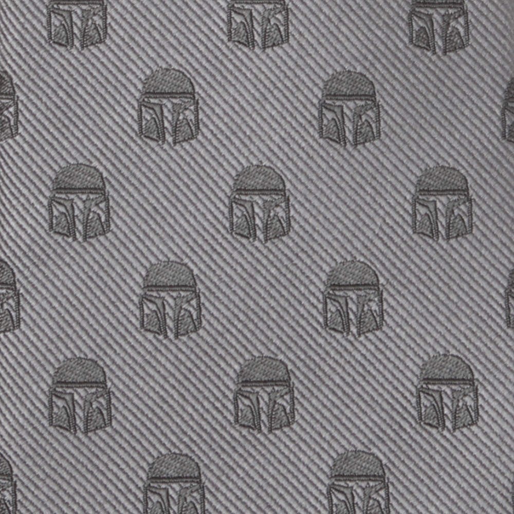 Star Wars Mandalorian Gray Tie