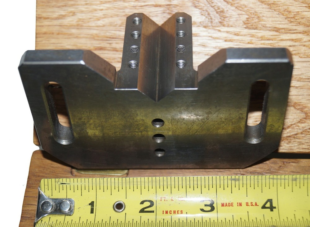 Spin Index Face Plate V-Block Set, Whirley, Motorized, etc... Grinding