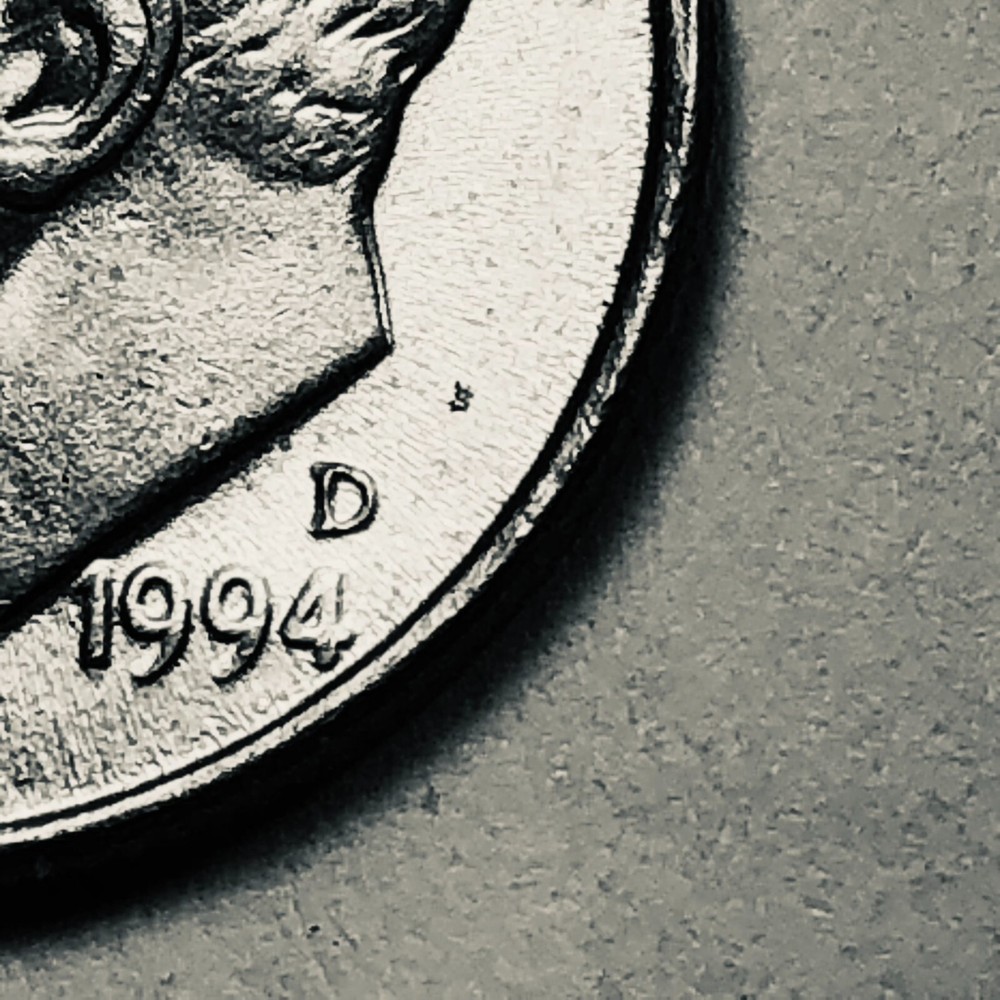 1994 D Roosevelt dime