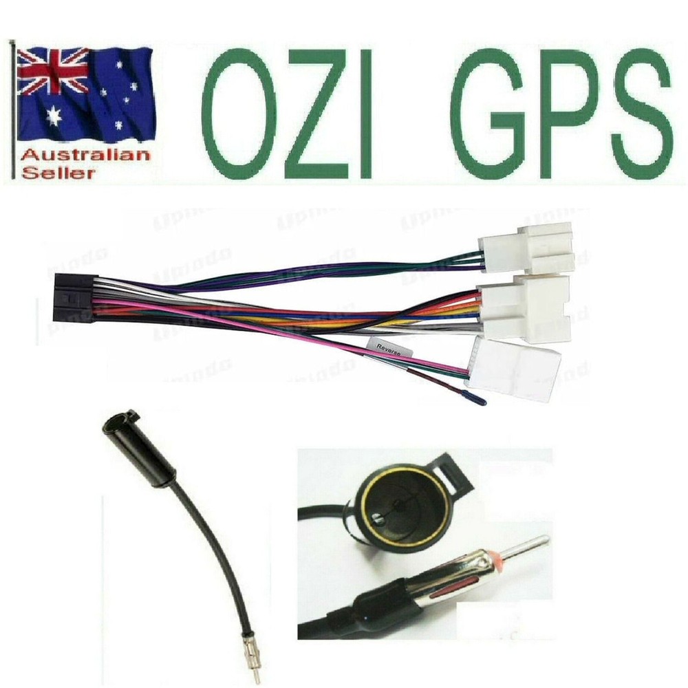 KIA OPTIMA 2011-2015 ANDROID HEAD UNIT POWER /STEERING/CAMERA ANTENNA CABLING